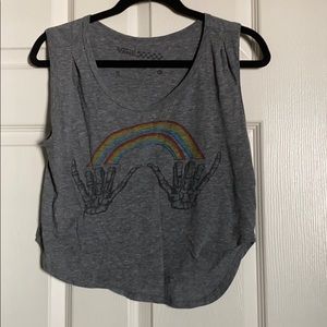 Vans crop top